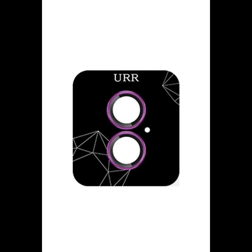 URR Apple iPhone 16 3D PVD Dioxide Kamera Lens Koruyucu - Pembe