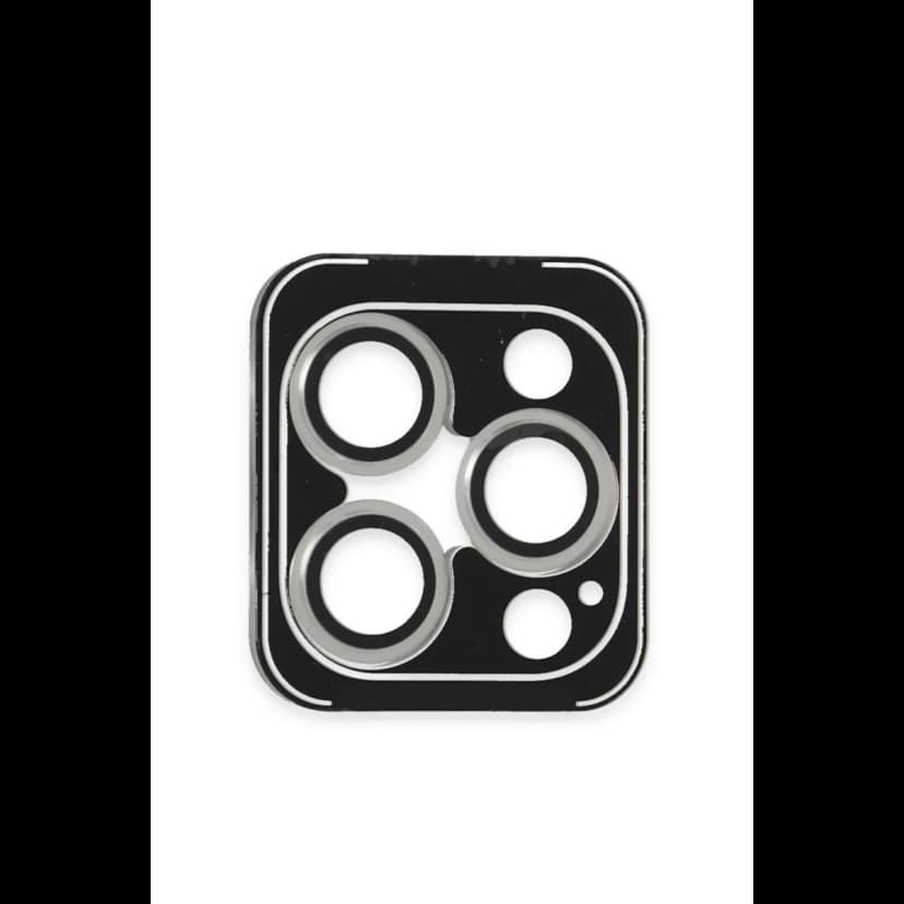 Joko Apple iPhone 16 Pro Max PVD Metal Kamera Lens - Gümüş