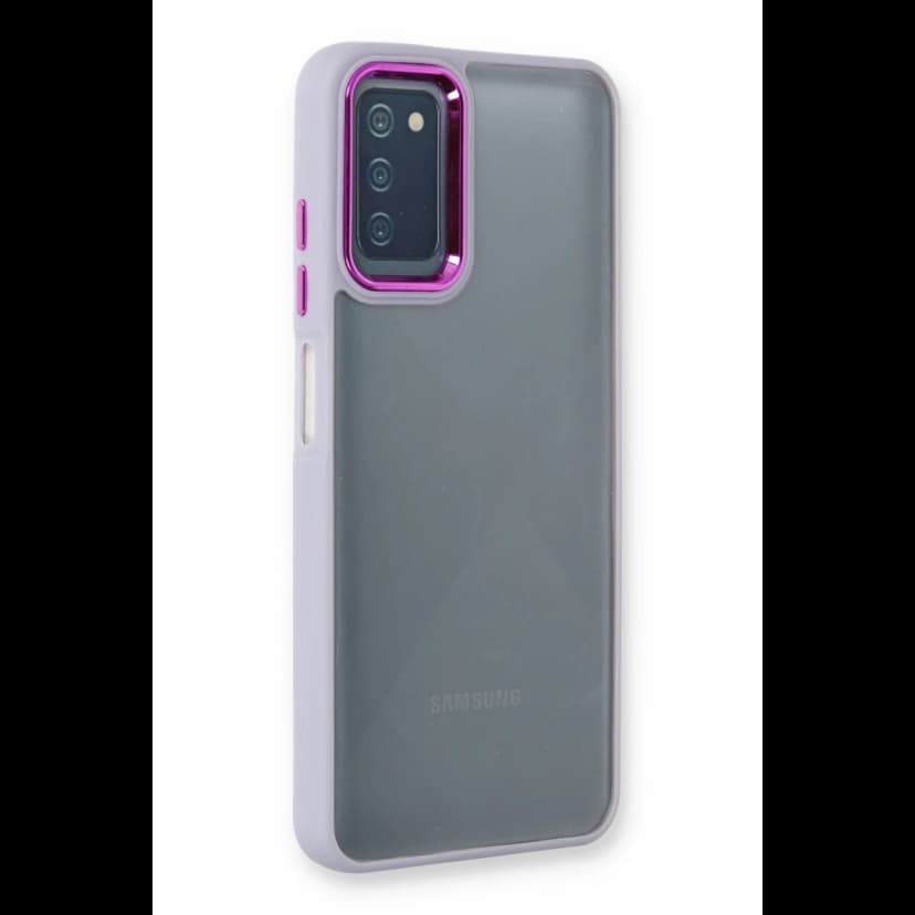 Newface Samsung Galaxy A03S Kılıf Dora Kapak - Lila