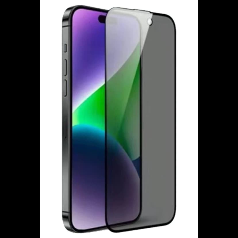 URR Apple iPhone 16 Pro Max 3D Privacy Resin Edge Cam Ekran Koruyucu - Siyah