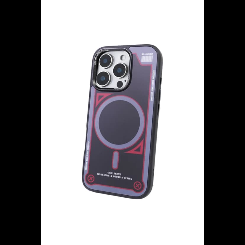URR Apple iPhone 15 Pro Cool Series Matte Pure PC Magsafe Kapak - Siyah