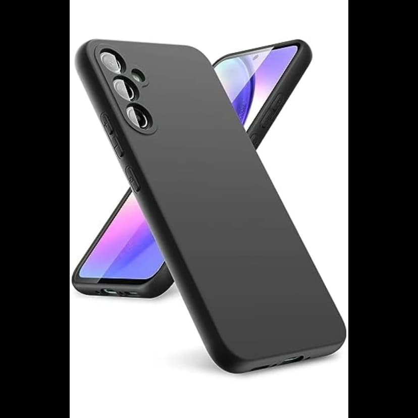 Newface Samsung Galaxy A24 4G Kılıf First Silikon - Siyah