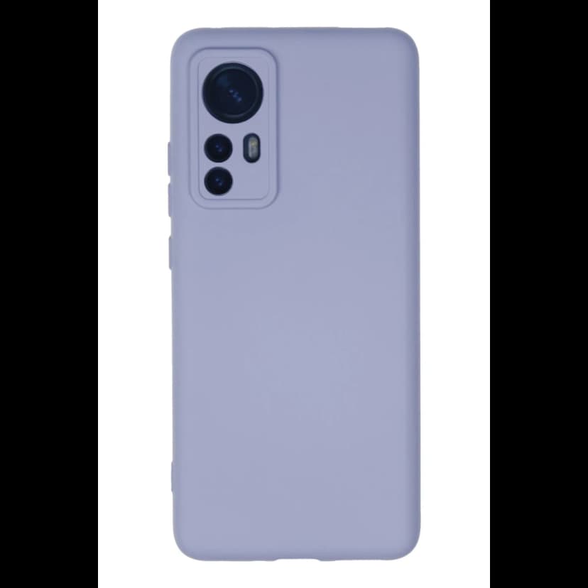 Newface Xiaomi Mi 12 Kılıf Nano içi Kadife Silikon - Lila
