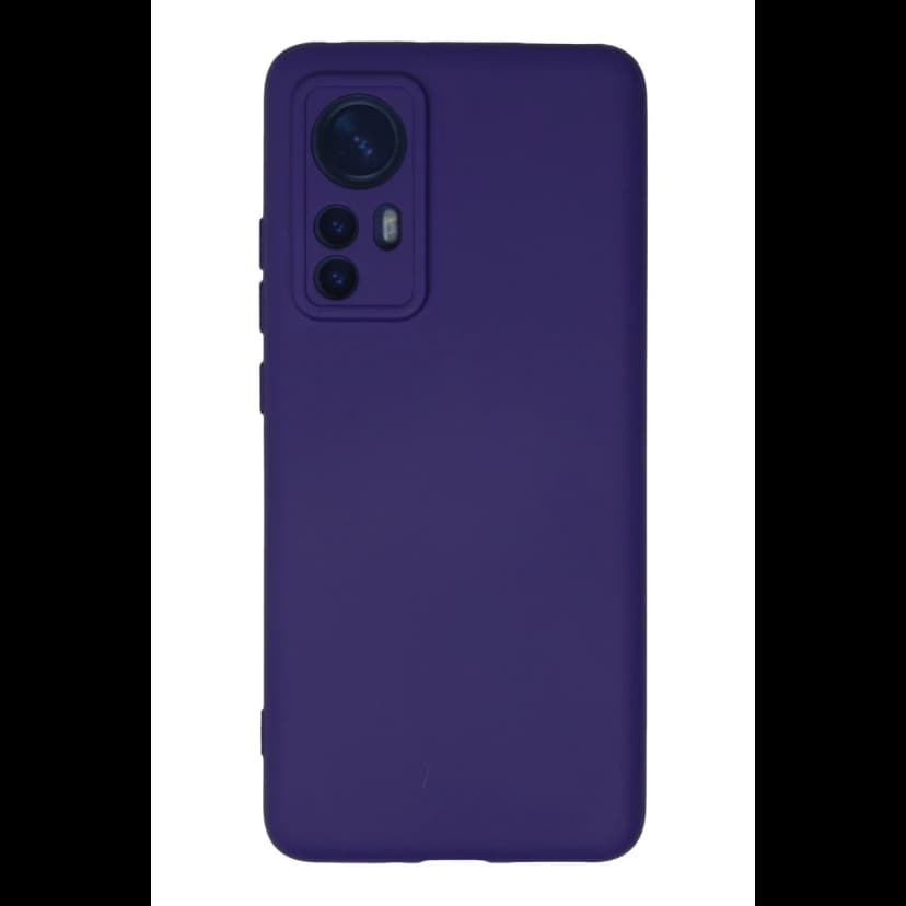 Newface Xiaomi Mi 12 Kılıf Nano içi Kadife Silikon - Mor