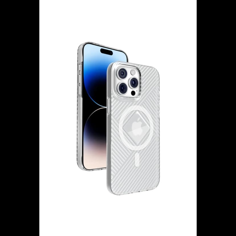 Joko Apple iPhone 15 Pro Max Stella PC Sert Magsafe Kılıf - Şeffaf