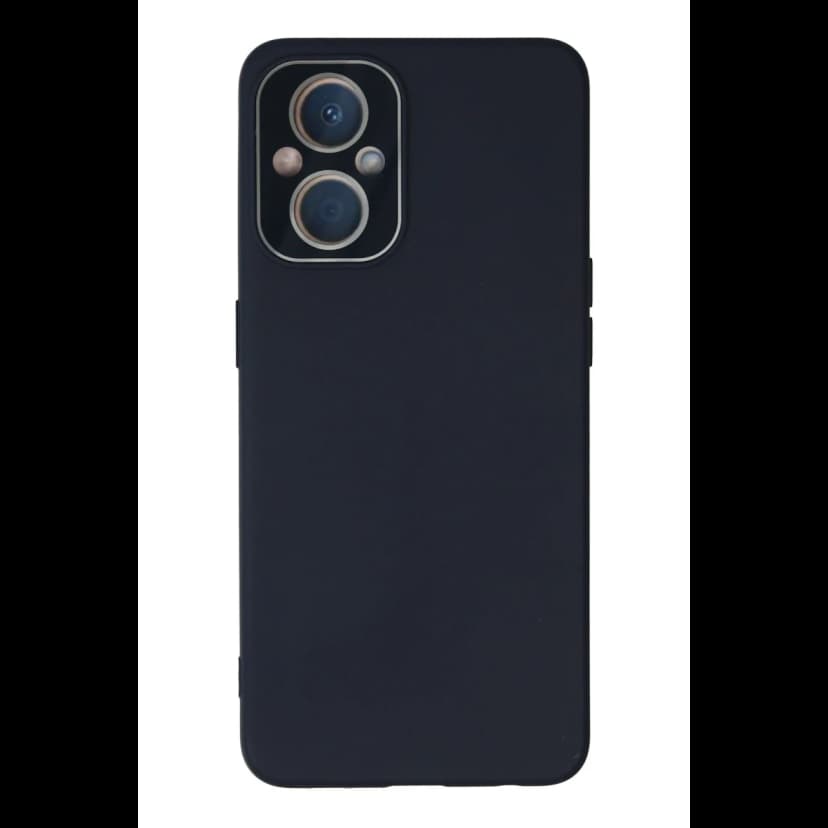 Newface Oppo Reno 7 Lite Kılıf Lansman Glass Kapak - Lacivert