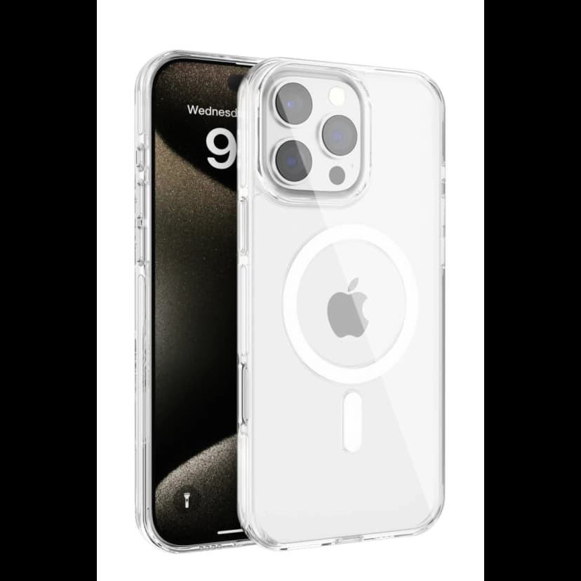 Joko Apple iPhone 16 Pro Gleam PC Sert Magsafe Kılıf - Şeffaf