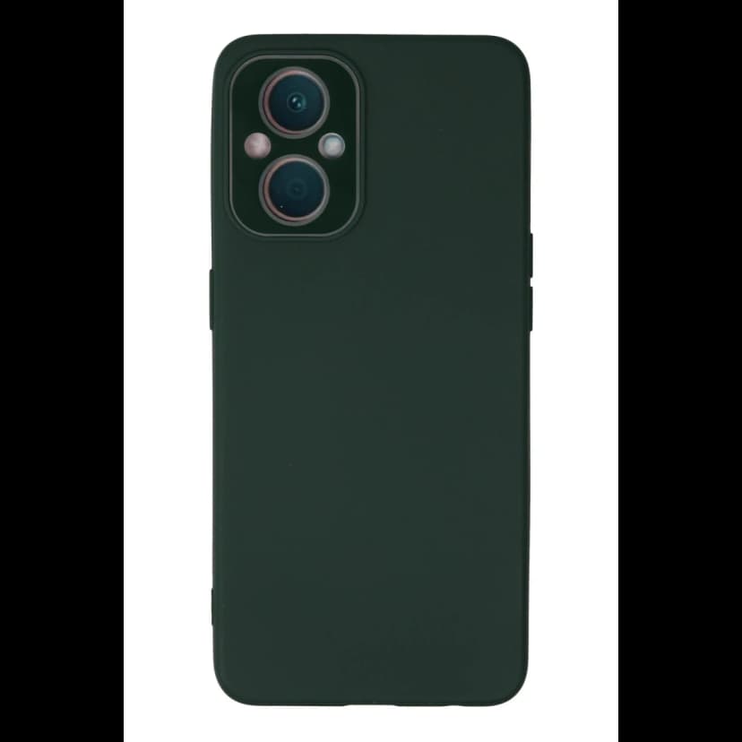 Newface Oppo Reno 7 Lite Kılıf Lansman Glass Kapak - Koyu Yeşil