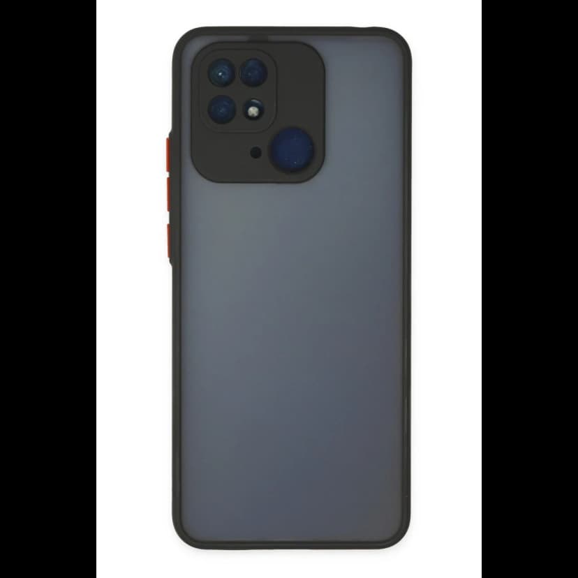 Newface Xiaomi Redmi 10C Kılıf Montreal Silikon Kapak - Siyah