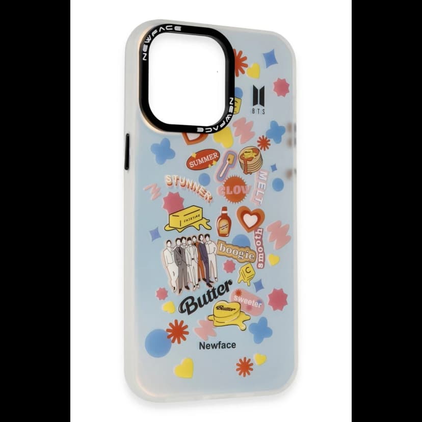 Newface Apple iPhone 13 Pro Kılıf Estoril Desenli Kapak - Estoril - 16