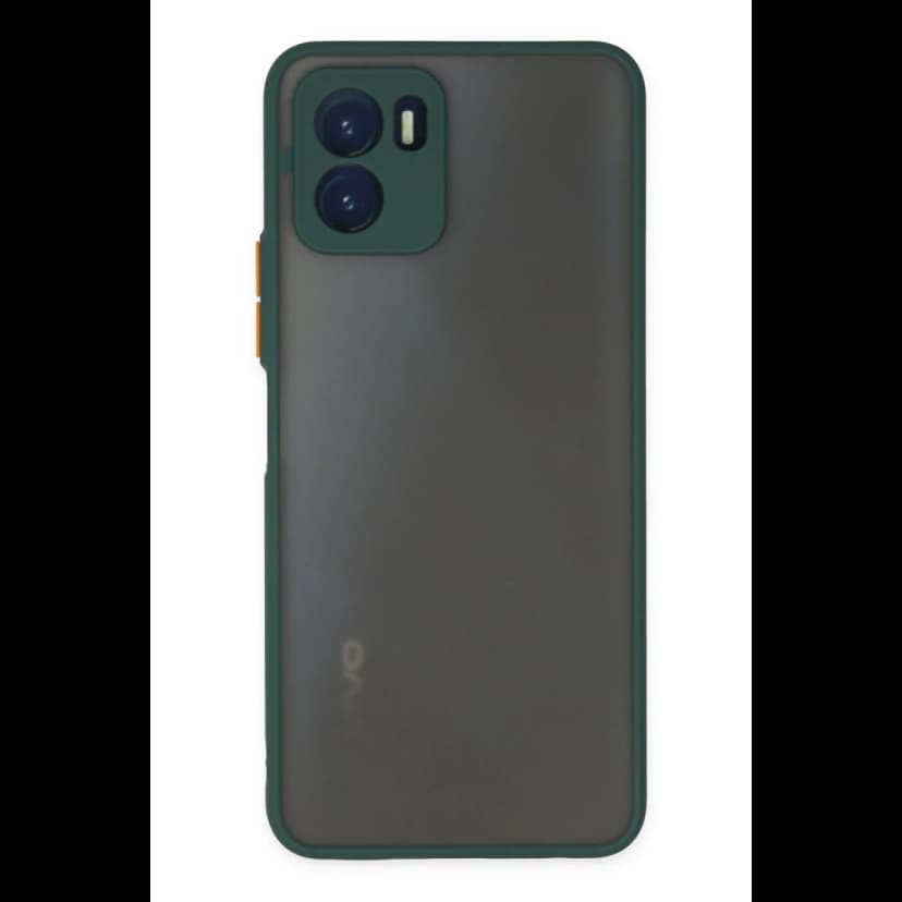 Newface Vivo Y15S Kılıf Montreal Silikon Kapak - Yeşil