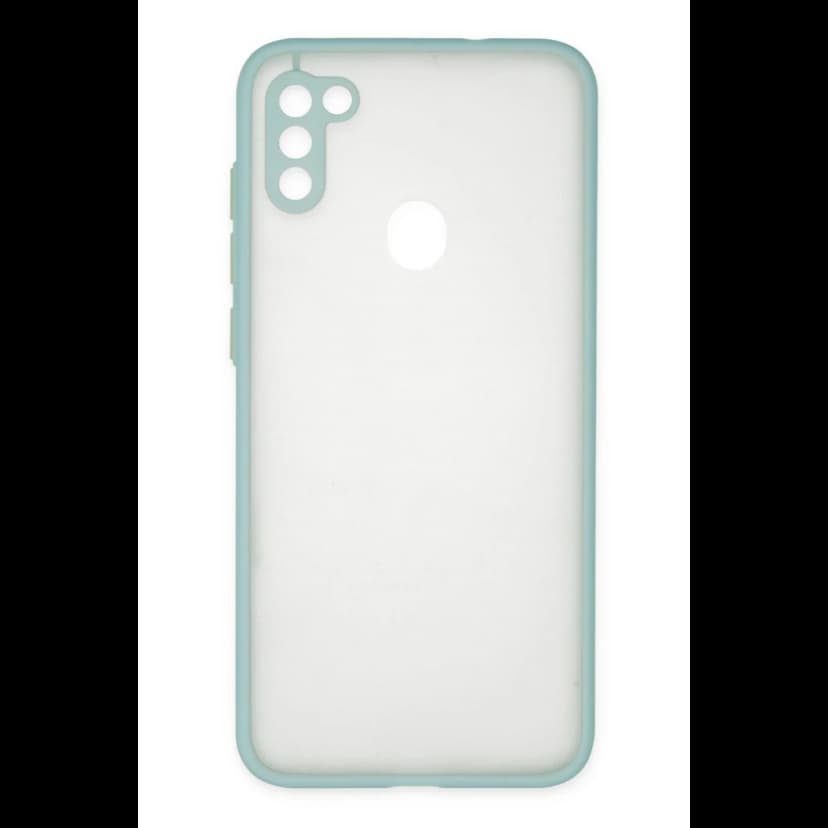 Newface Samsung Galaxy A11 Kılıf Montreal Silikon Kapak - Turkuaz