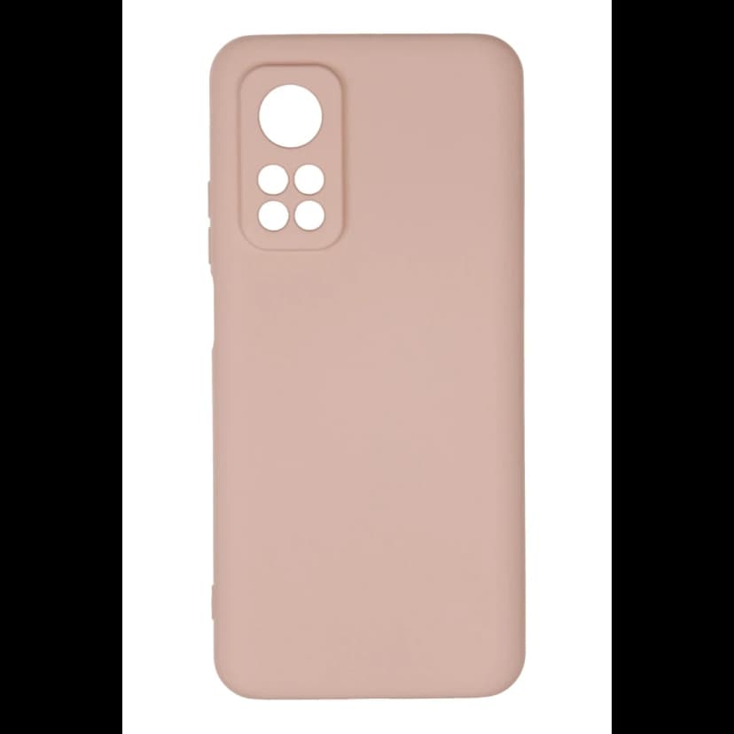 Newface Xiaomi Mi 10T Kılıf Nano içi Kadife Silikon - Pudra