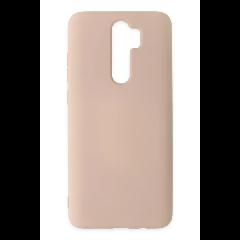 Newface Xiaomi Redmi Note 8 Pro Kılıf Nano içi Kadife Silikon - Pudra