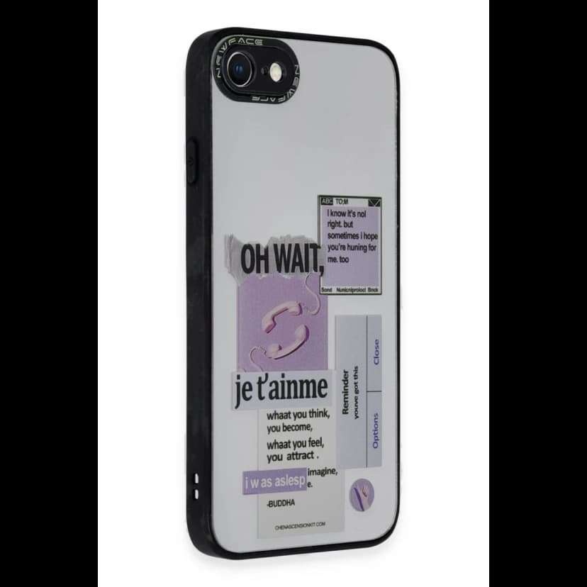 Newface Apple iPhone 7 Kılıf Mirror Desenli Kapak - Mirror - 4