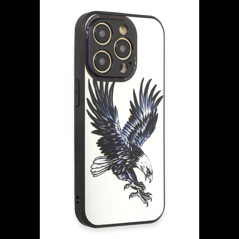 Newface Apple iPhone 12 Pro Kılıf Mirror Desenli Kapak - Mirror - 1