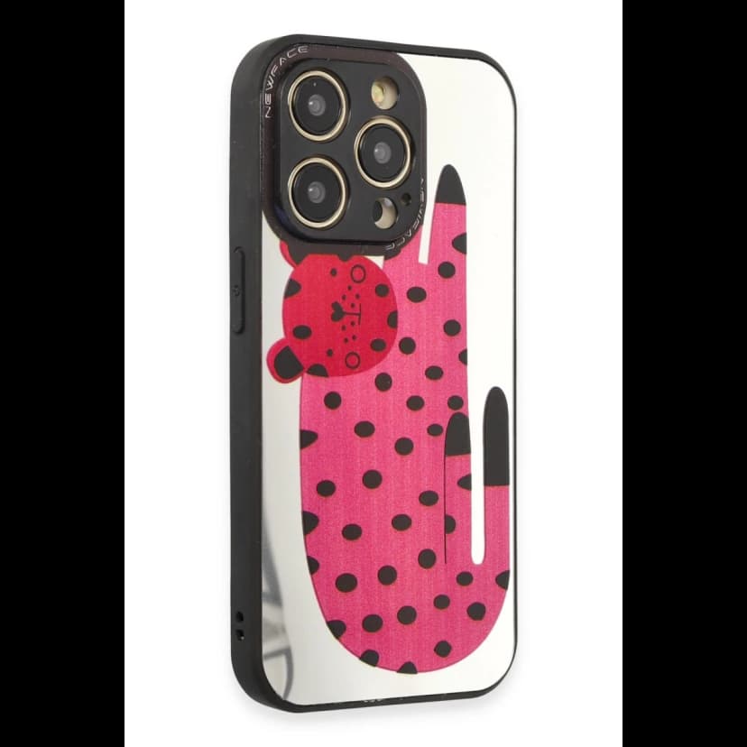Newface Apple iPhone 12 Pro Kılıf Mirror Desenli Kapak - Mirror - 12