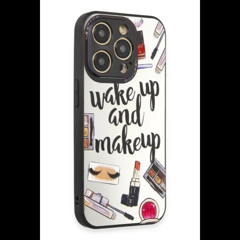 Newface Apple iPhone 12 Pro Max Kılıf Mirror Desenli Kapak - Mirror - 3