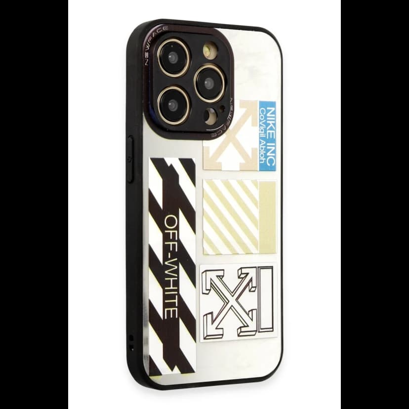 Newface Apple iPhone 12 Pro Max Kılıf Mirror Desenli Kapak - Mirror - 6