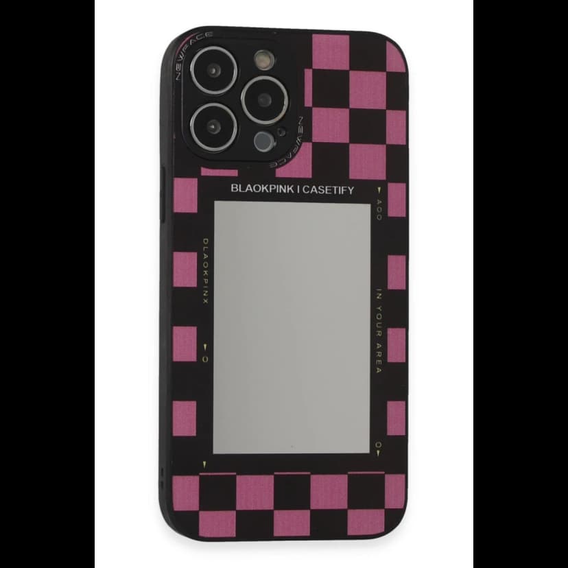 Newface Apple iPhone 13 Pro Max Kılıf Mirror Desenli Kapak - Mirror - 8