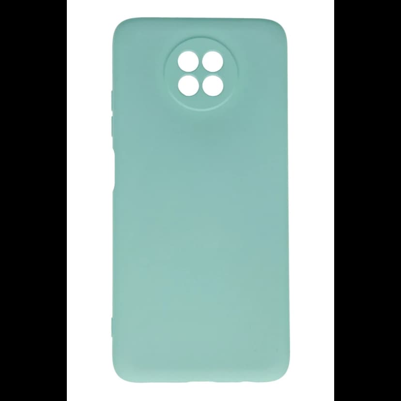 Newface Xiaomi Redmi Note 9 5G Kılıf Nano içi Kadife Silikon - Turkuaz
