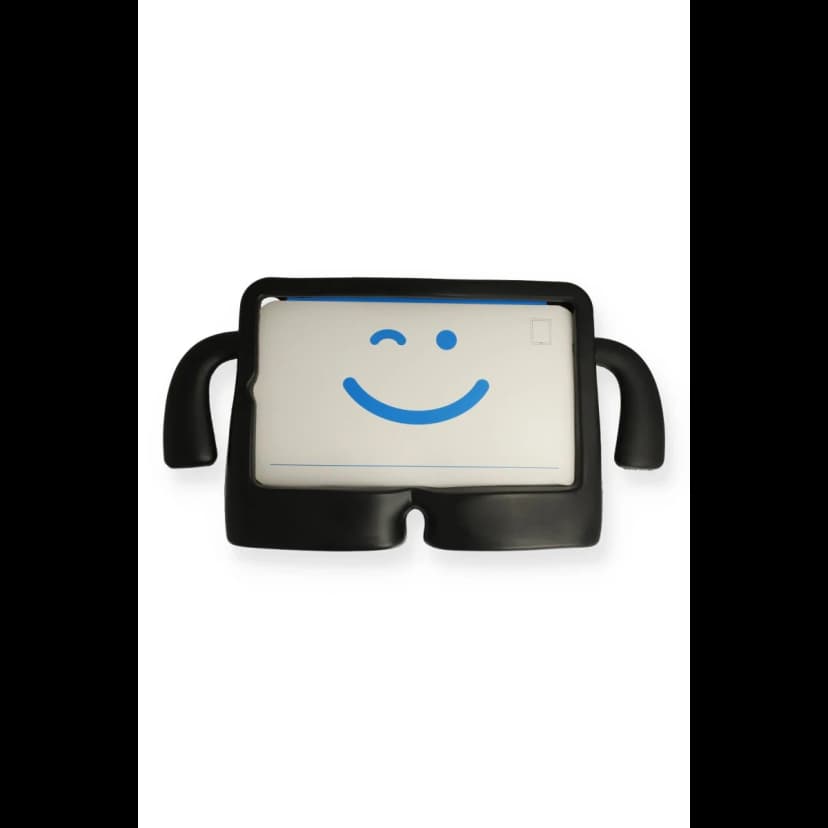 Newface Apple iPad Mini 5 Kılıf Karakter Tablet Silikon - Siyah