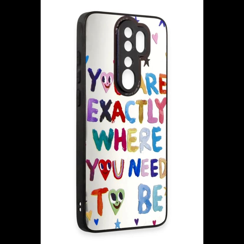 Newface Xiaomi Redmi Note 8 Pro Kılıf Mirror Desenli Kapak - Mirror - 10