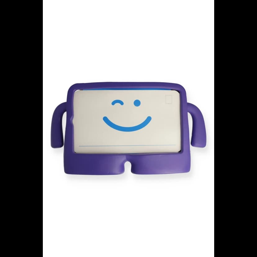 Newface Apple iPad Mini 5 Kılıf Karakter Tablet Silikon - Mor