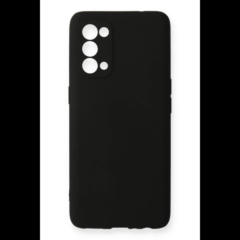 Newface Oppo Reno 5 Pro Kılıf First Silikon - Siyah