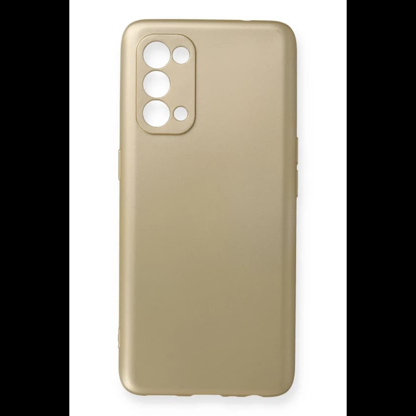 Newface Oppo Reno 5 Pro Kılıf First Silikon - Gold