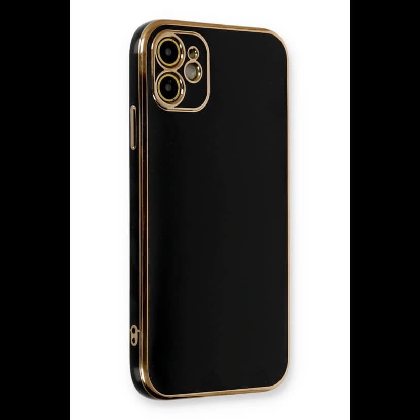 Newface Apple iPhone 11 Kılıf Volet Silikon - Siyah