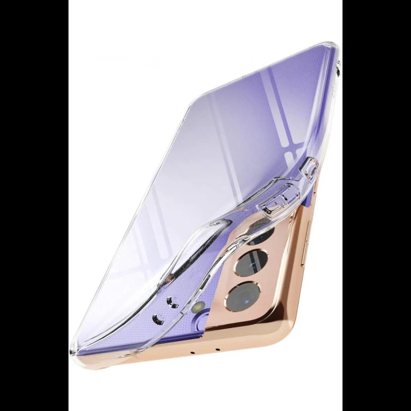 Newface Samsung Galaxy S21 Plus Kılıf Lüx Şeffaf Silikon