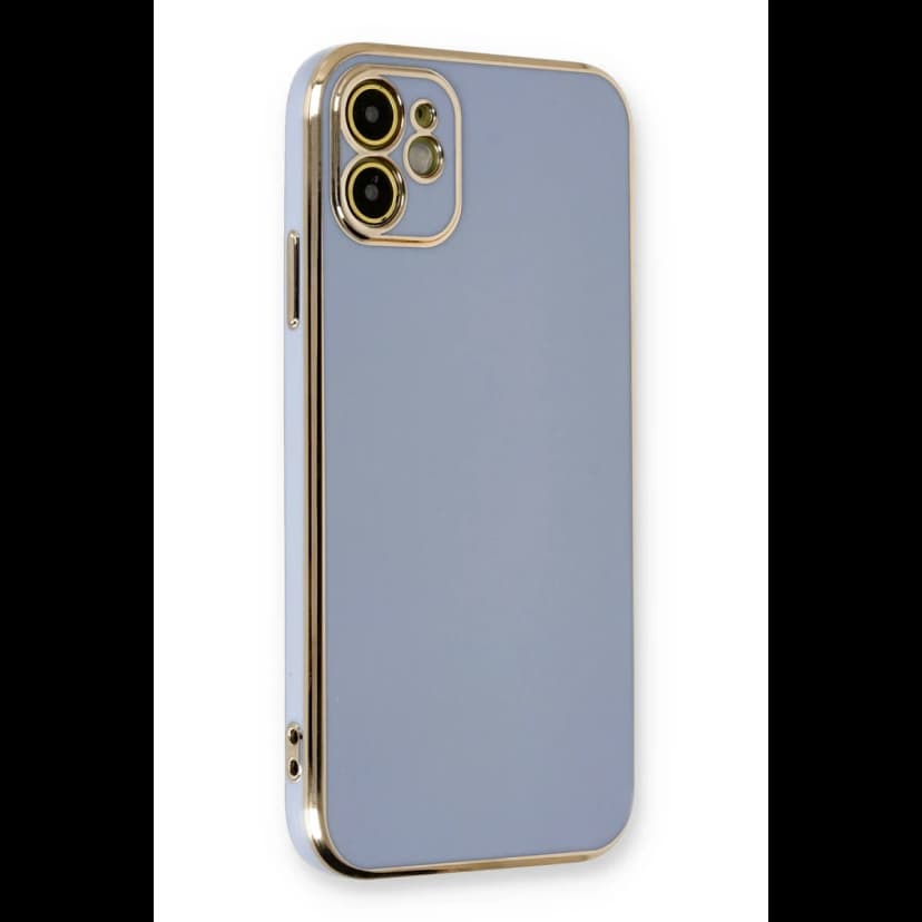 Newface Apple iPhone 11 Kılıf Volet Silikon - Mavi