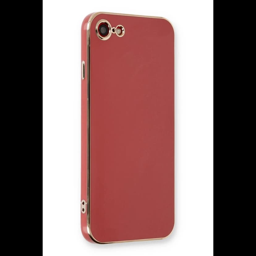 Newface Apple iPhone 7 Kılıf Volet Silikon - Kırmızı
