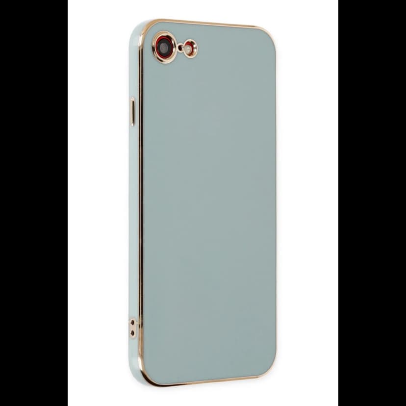 Newface Apple iPhone 7 Kılıf Volet Silikon - Açık Yeşil