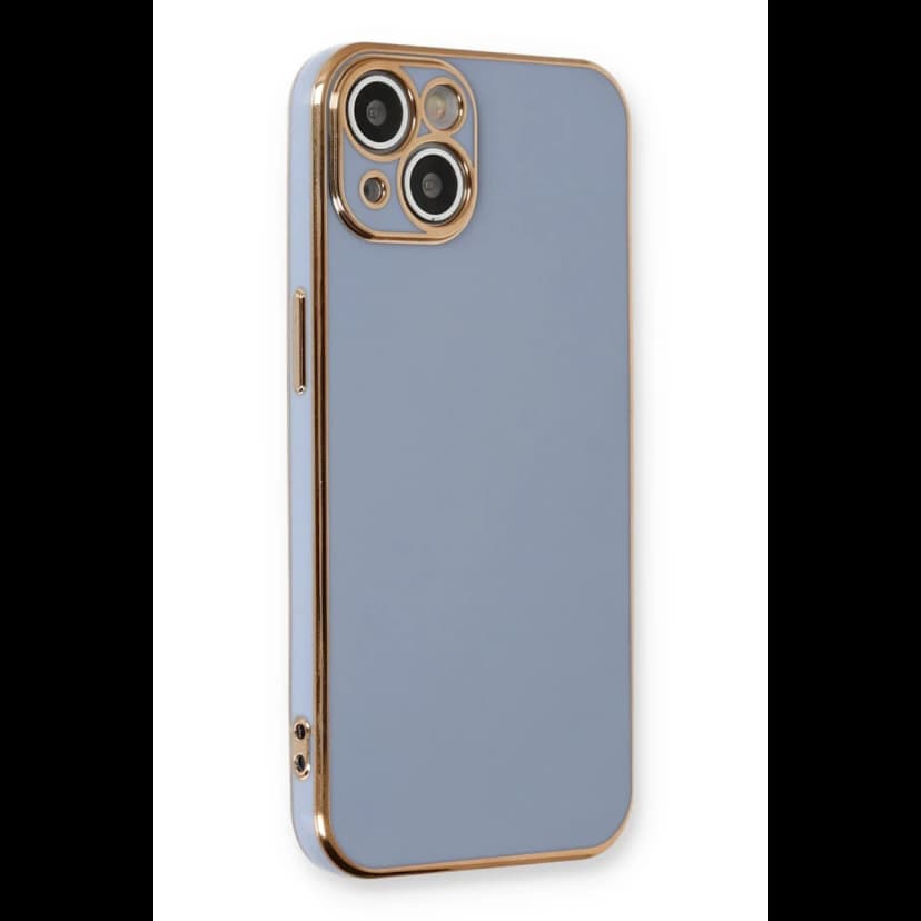 Newface Apple iPhone 13 Kılıf Volet Silikon - Mavi