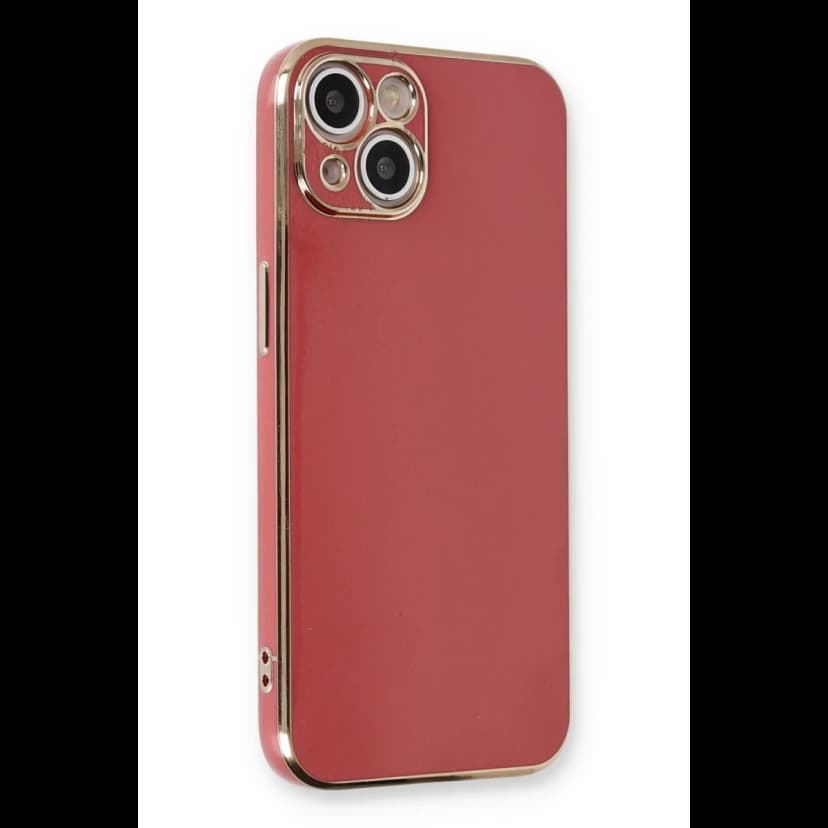Newface Apple iPhone 13 Kılıf Volet Silikon - Kırmızı