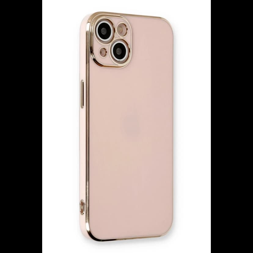 Newface Apple iPhone 13 Kılıf Volet Silikon - Pembe