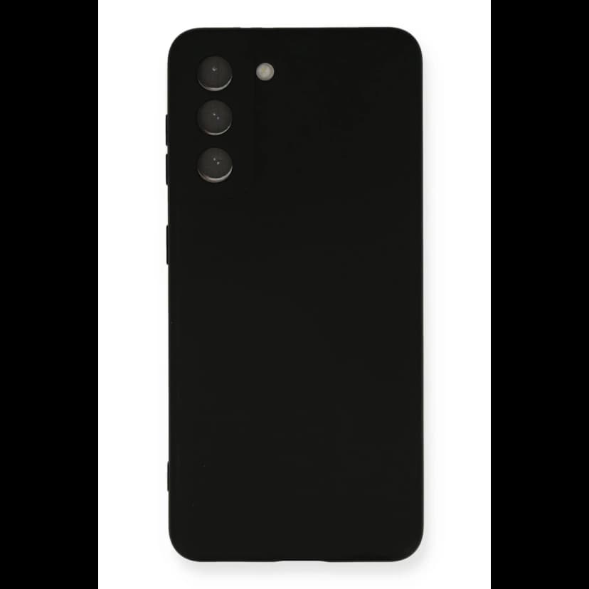 Newface Samsung Galaxy S21 Kılıf Nano içi Kadife Silikon - Siyah