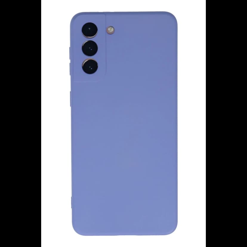 Newface Samsung Galaxy S21 Plus Kılıf Nano içi Kadife Silikon - Lila