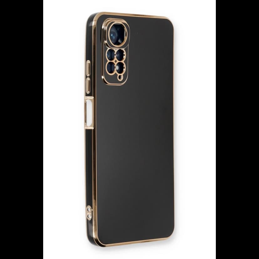 Newface Xiaomi Redmi Note 11 Kılıf Volet Silikon - Siyah