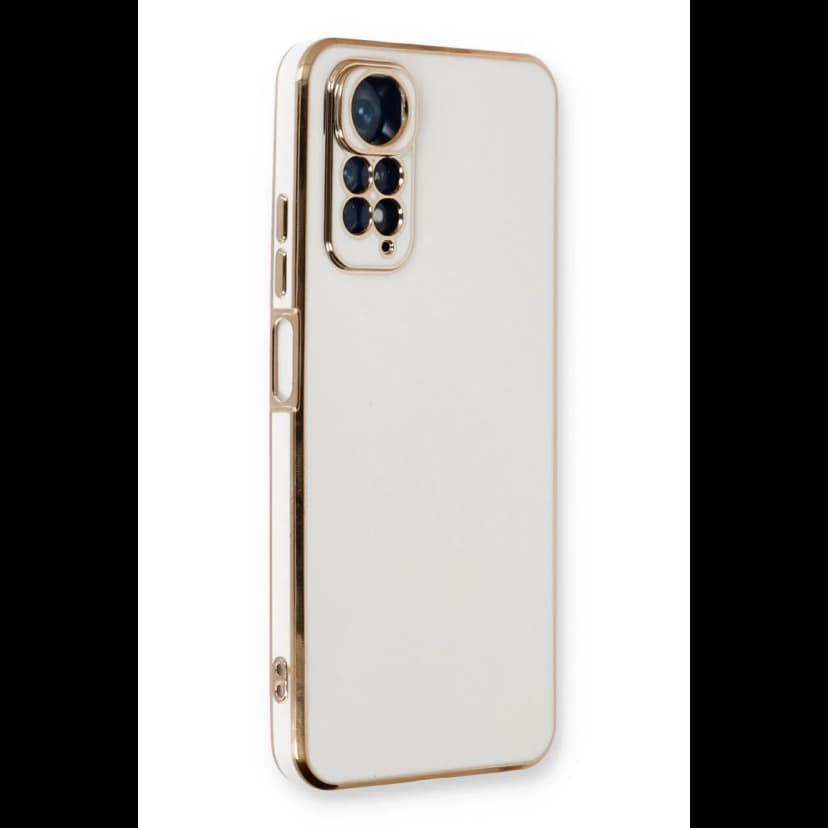 Newface Xiaomi Redmi Note 11 Kılıf Volet Silikon - Beyaz