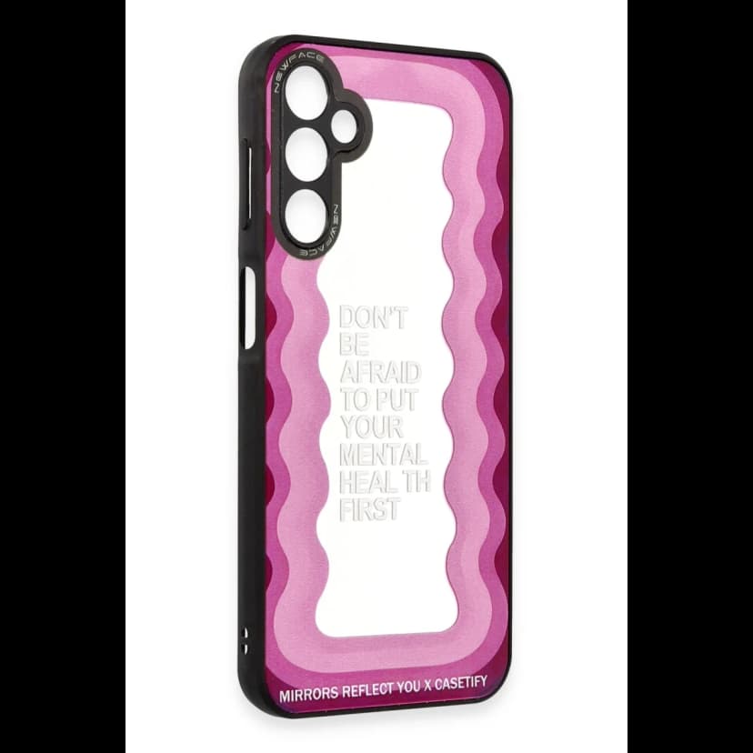 Newface Samsung Galaxy A04S Kılıf Mirror Desenli Kapak - Mirror - 11