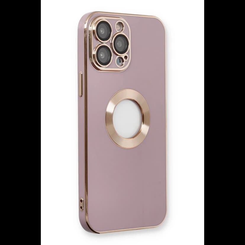 Newface Apple iPhone 13 Pro Kılıf Store Silikon - Mor