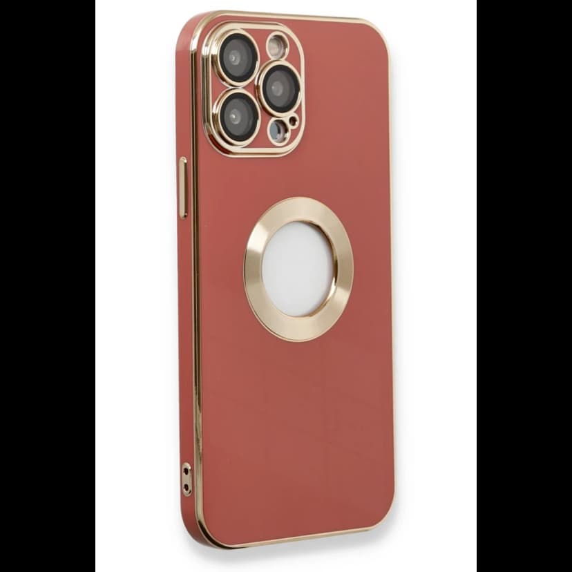 Newface Apple iPhone 13 Pro Max Kılıf Store Silikon - Kırmızı