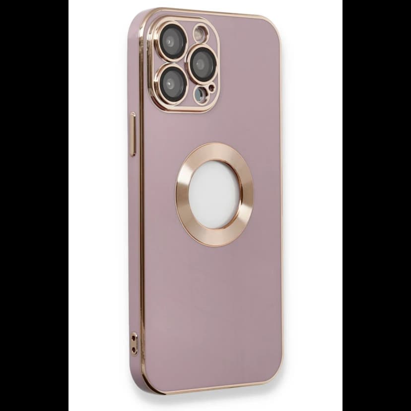 Newface Apple iPhone 13 Pro Max Kılıf Store Silikon - Mor