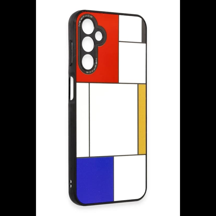 Newface Samsung Galaxy A14 4G Kılıf Mirror Desenli Kapak - Mirror - 9