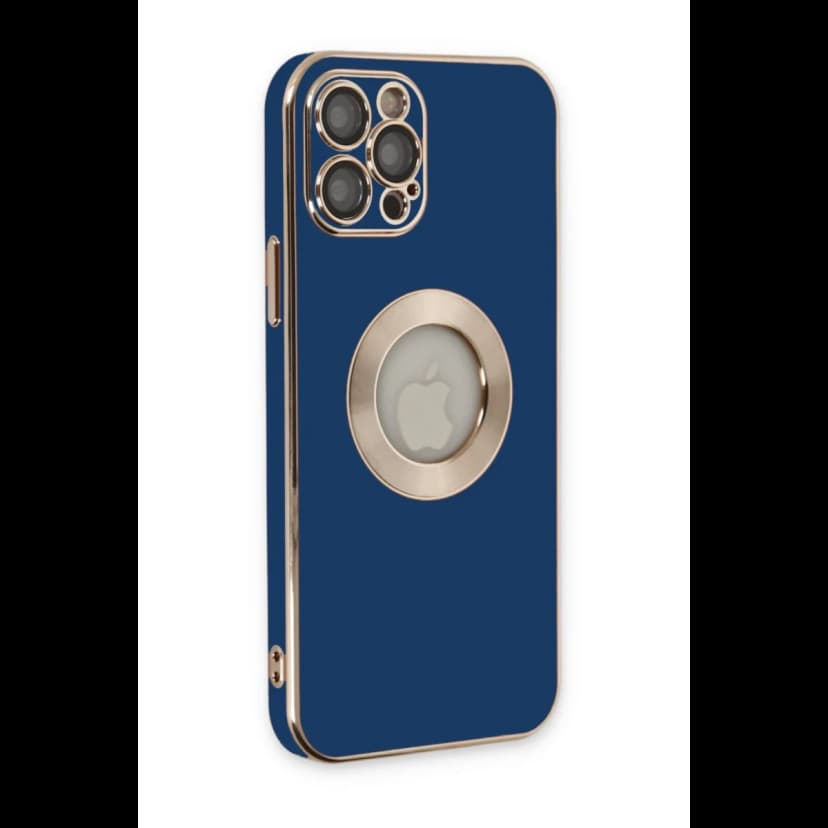 Newface Apple iPhone 12 Pro Max Kılıf Store Silikon - Mavi