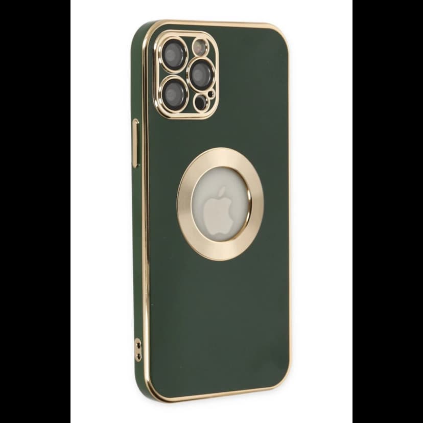 Newface Apple iPhone 12 Pro Max Kılıf Store Silikon - Yeşil