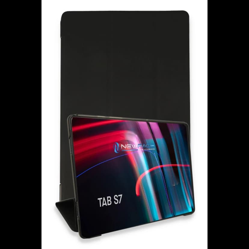Newface Samsung Galaxy T870 Tab S7 11 Kılıf Tablet Smart Kılıf - Siyah